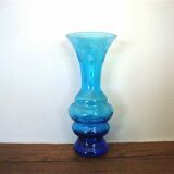 Ancient vase in engraved glass