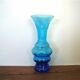 Ancient vase in engraved glass