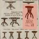 Thonet round table N°14 called "Mikado" - 1890 -