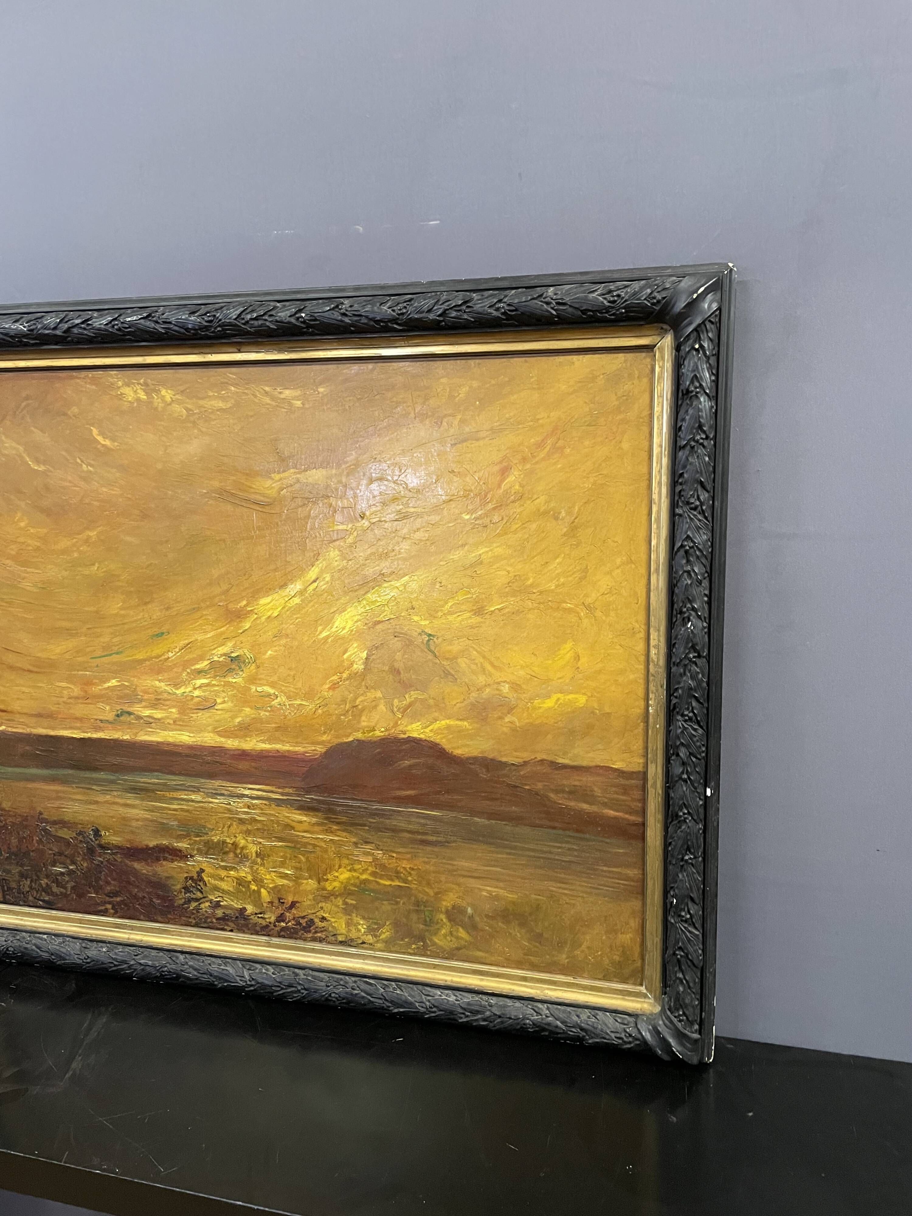 André albertin "the evening clouds"