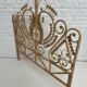 Peacock style rattan headboard
