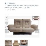 Jean Prevost sofa circa 70