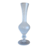 Biot glass soliflore vase