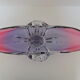 Art Glass Oblong Bowl by Josef Hospodka for Glasswork Chřibská,1960'
