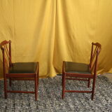 Paire de chaises art deco