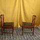 Paire de chaises art deco