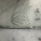 Miroir ovale Argenture, 1937-1947