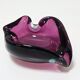 Murano glass ashtray Mid Century Modern style 1960s