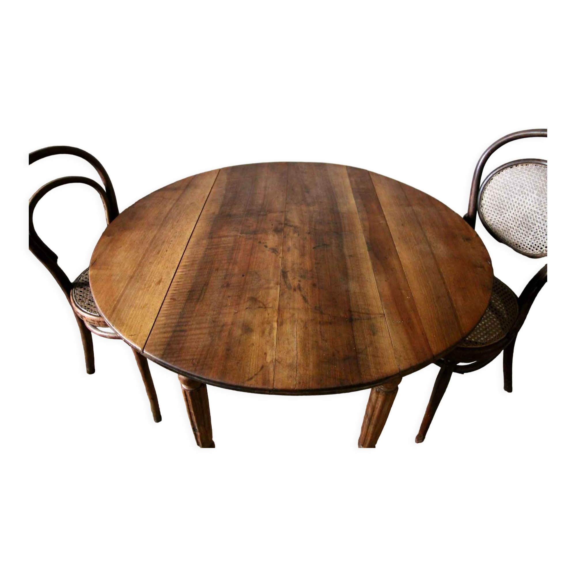 Wooden dining table