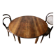 Wooden dining table