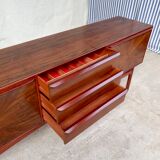 Vtg Mid Century Rare Mcintosh Rosewood Starburst Sideboard Danish Design #331