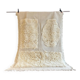 Modern Berber Beni Ouarain wool rug