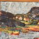 Swedish Oil On Canvas – “Serene Landscape” By Karl Otto Kellgren