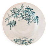 Earthenware soup plate