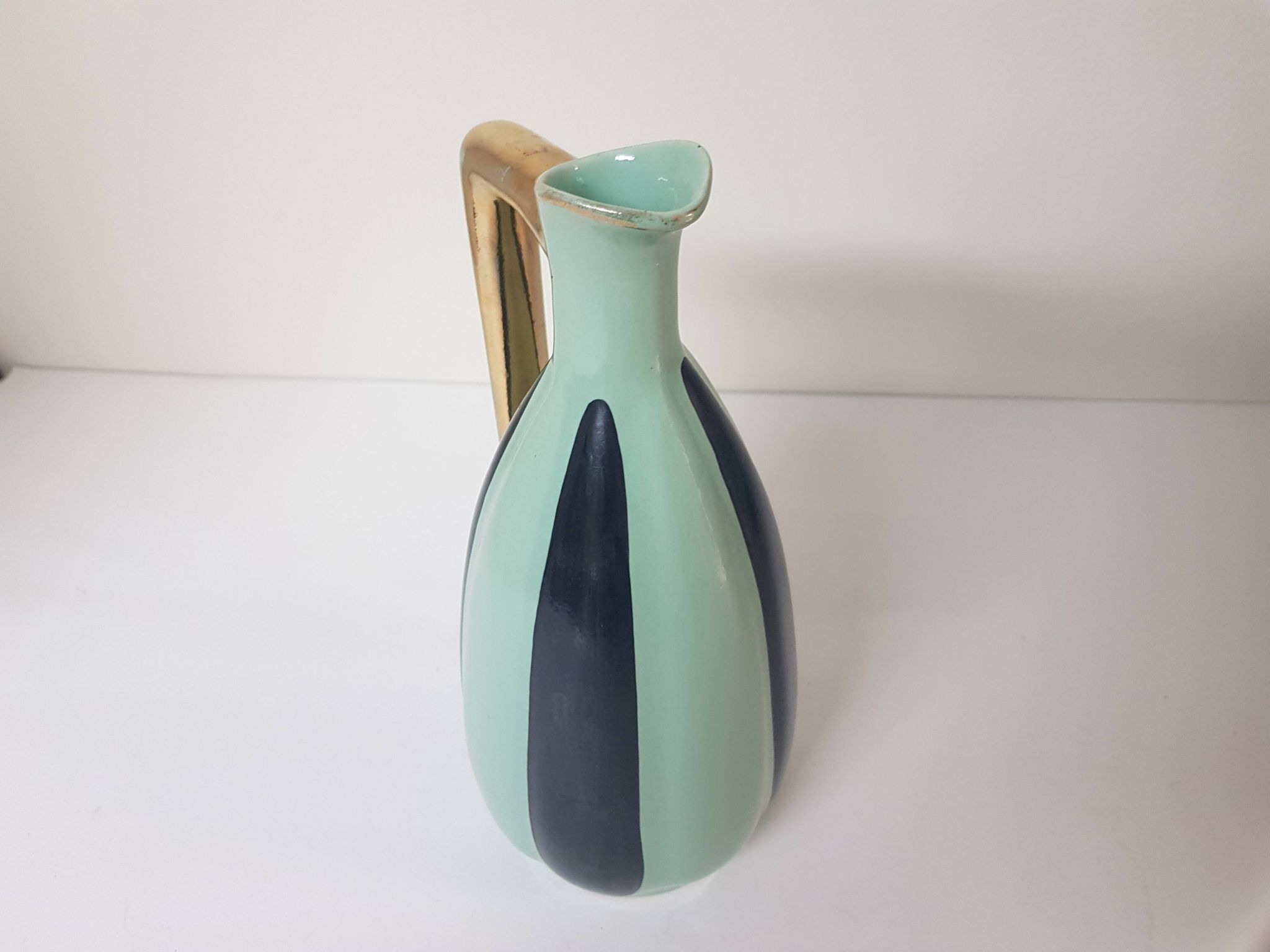 Pichet, vase en céramique - Signé Saint Uzé - Années 40