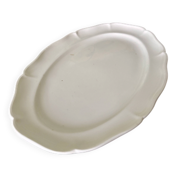 Ancien très grand plat de service bords festonnés Villeroy et Boch