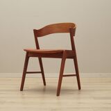 Ensemble de quatre chaises en teck, design danois, années 1970, fabrication : Korup Stolefabr