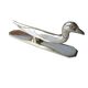 12 Art Deco animal knife holders in silvered bronze
