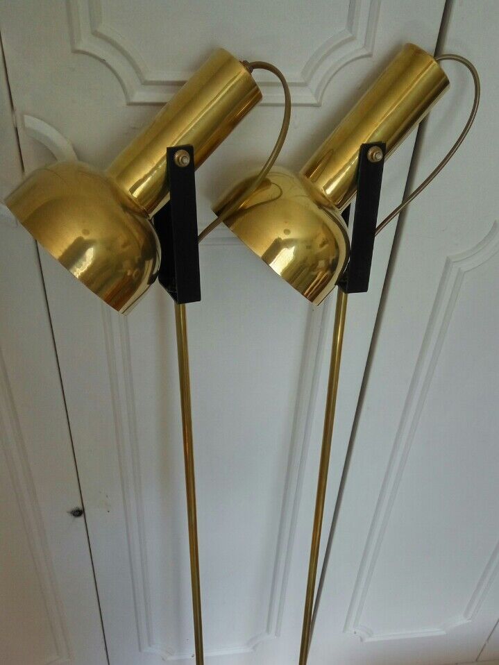 Duo workshop lamp solid brass