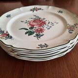 6 old plates Villeroy & Boch