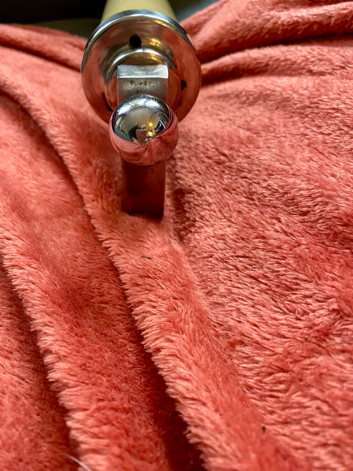 Bahaus chrome wall lamp