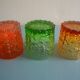 6 vintage whisky glasses Geoffrey Baxter Whitefriars