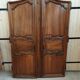 Pair of antique wardrobe doors
