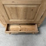 Antique pine bonnetière (renovated)