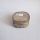 Old metal box and faience twentieth Asia China