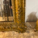 Old mirror in the style of Louis XV
