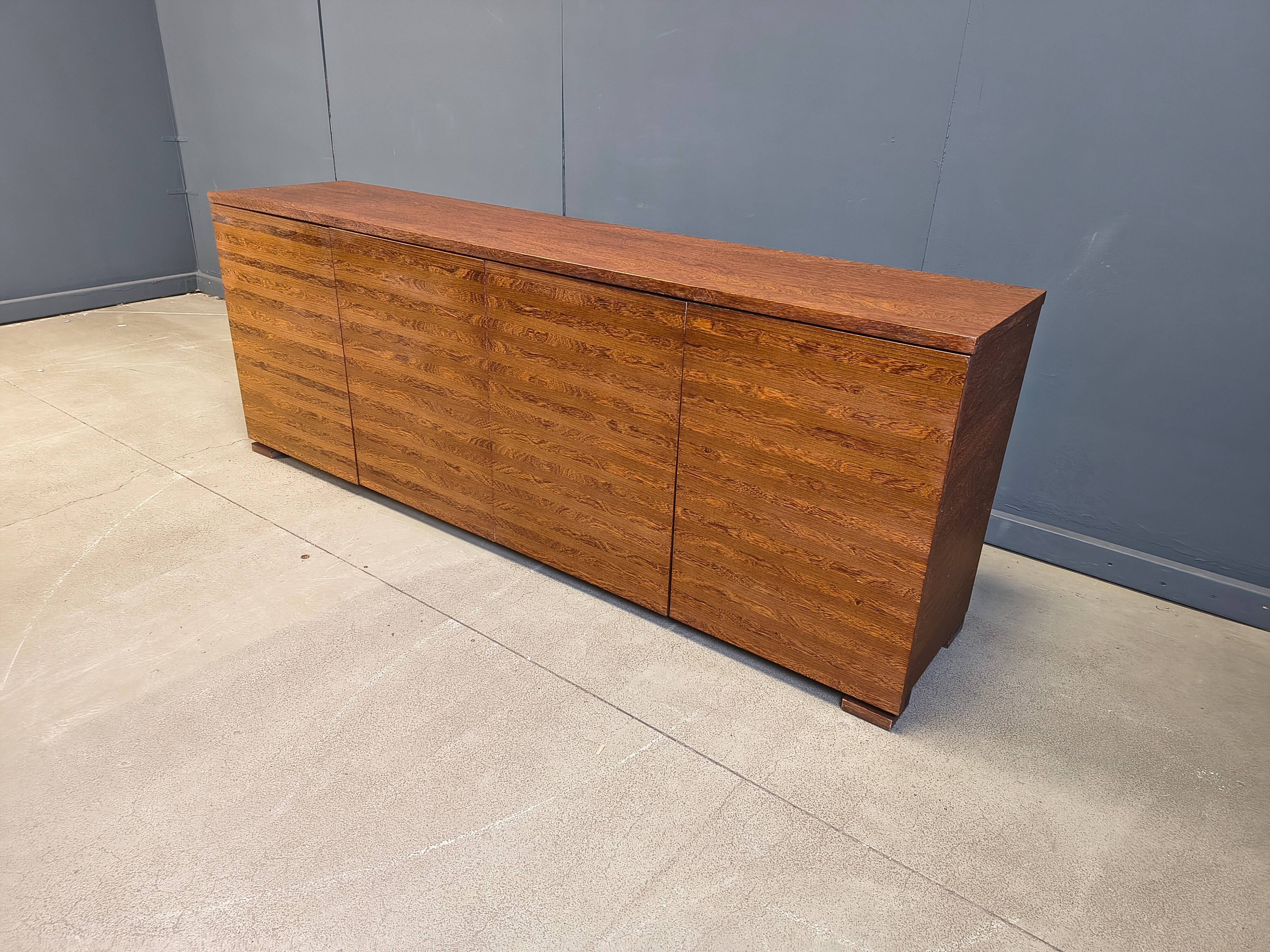 Large vintage wenge sideboard, 1970s