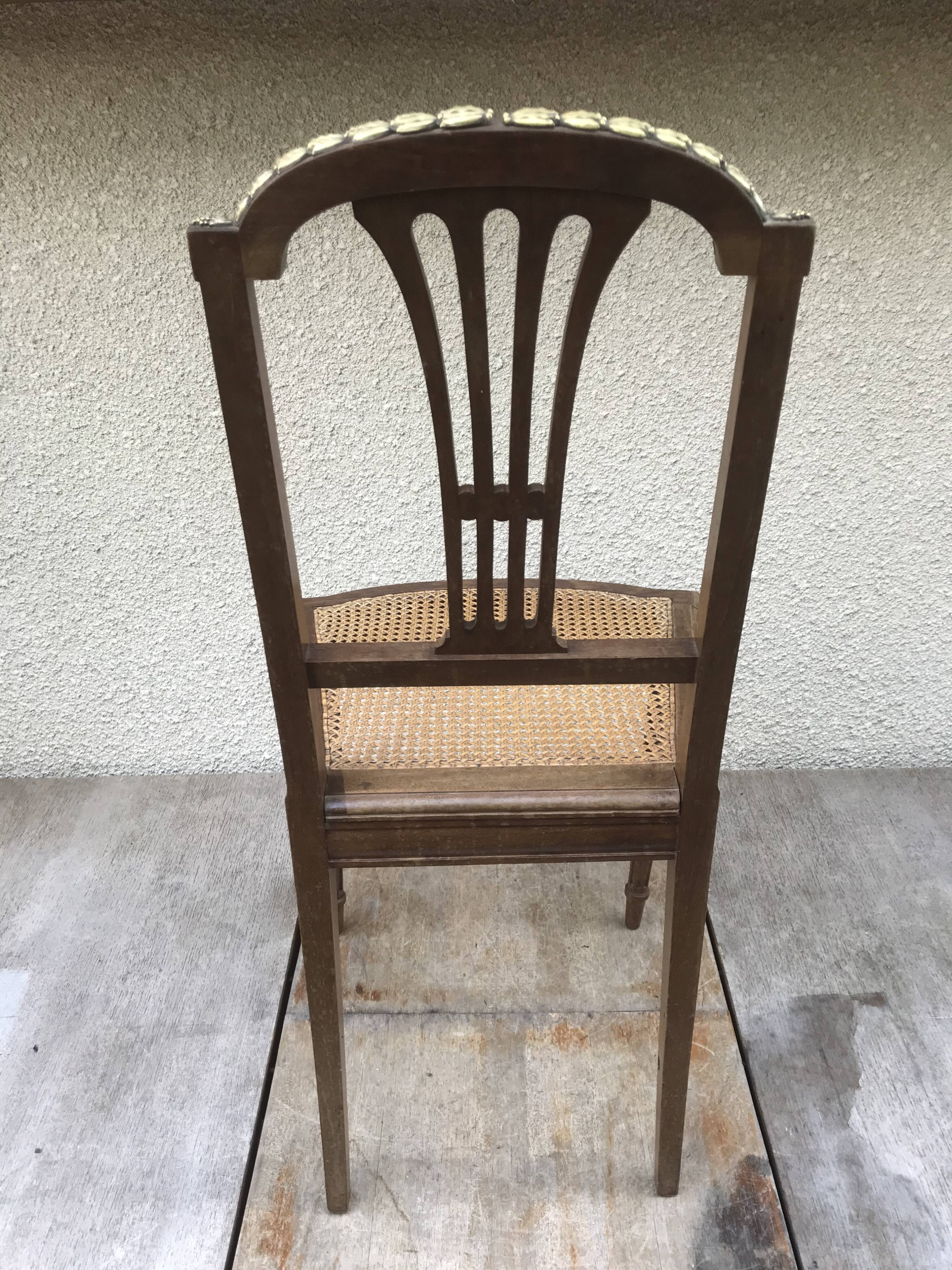 Former wood chair