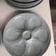 Set of 10 longwy oyster plates france