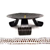 Wrought iron table candlestick