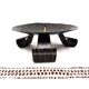 Wrought iron table candlestick