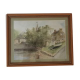 Landscape watercolor