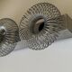 Sconce springs 3 vintage lights design 70s