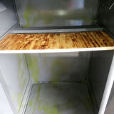 Industrial cabinet in varnished metal