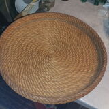 Braided rope tray