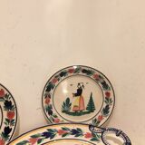 Quimper vintage plates