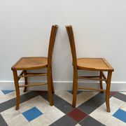 Paire de chaise de bistrot