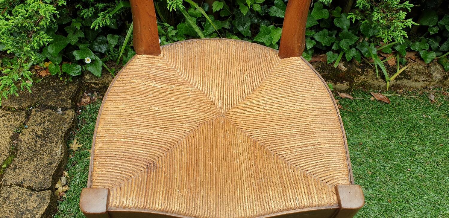 Louis Philippe chair in cherry wood circa 1900