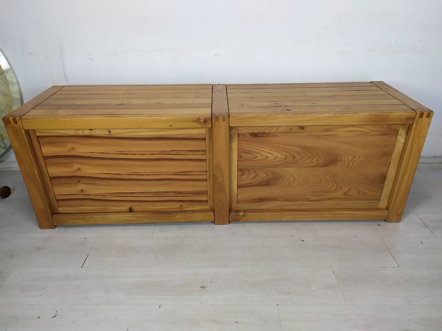 Vintage enfilade in elm by Maison Regain