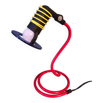 Pop spiral lamp 1980 vintage color