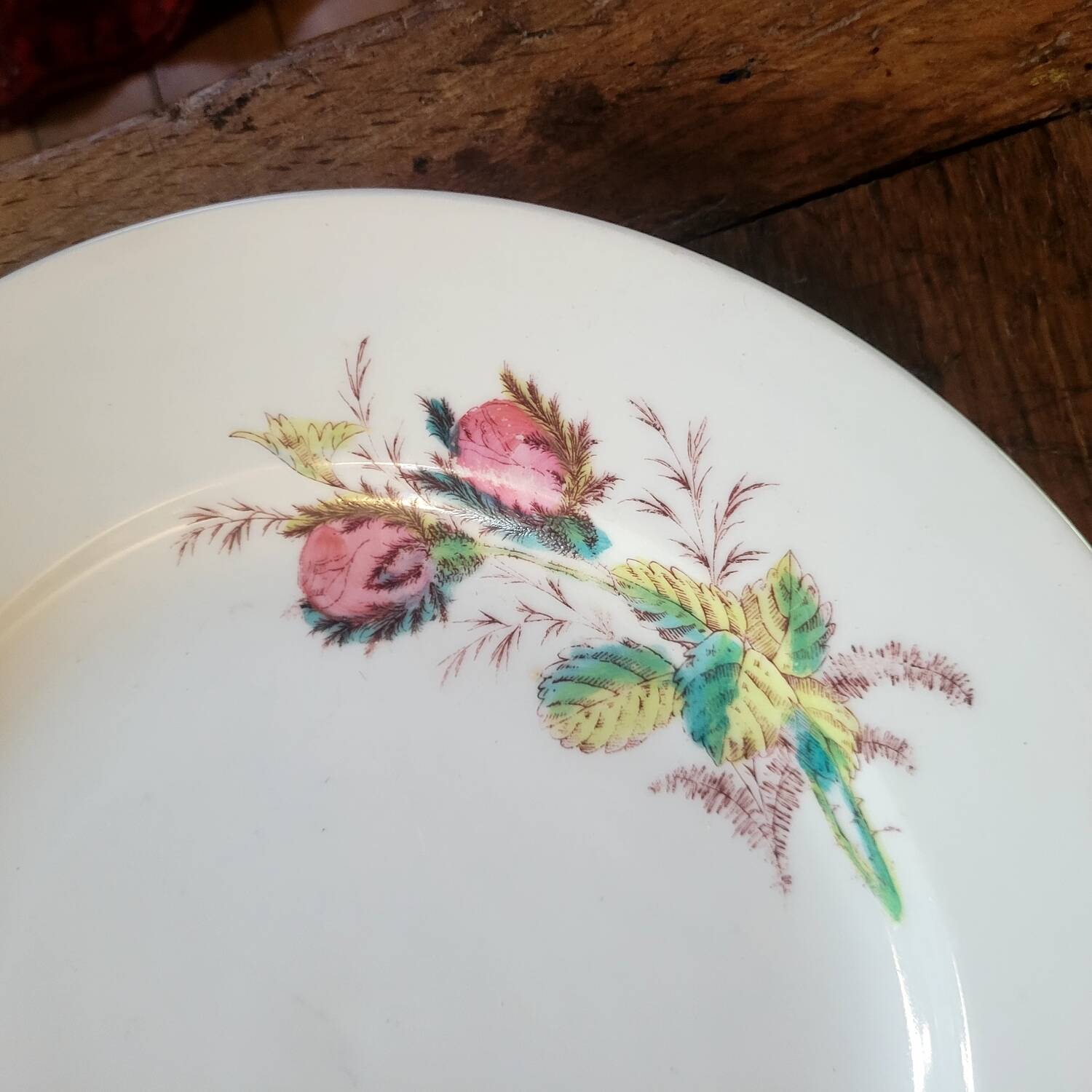 Round dish circa 50's
