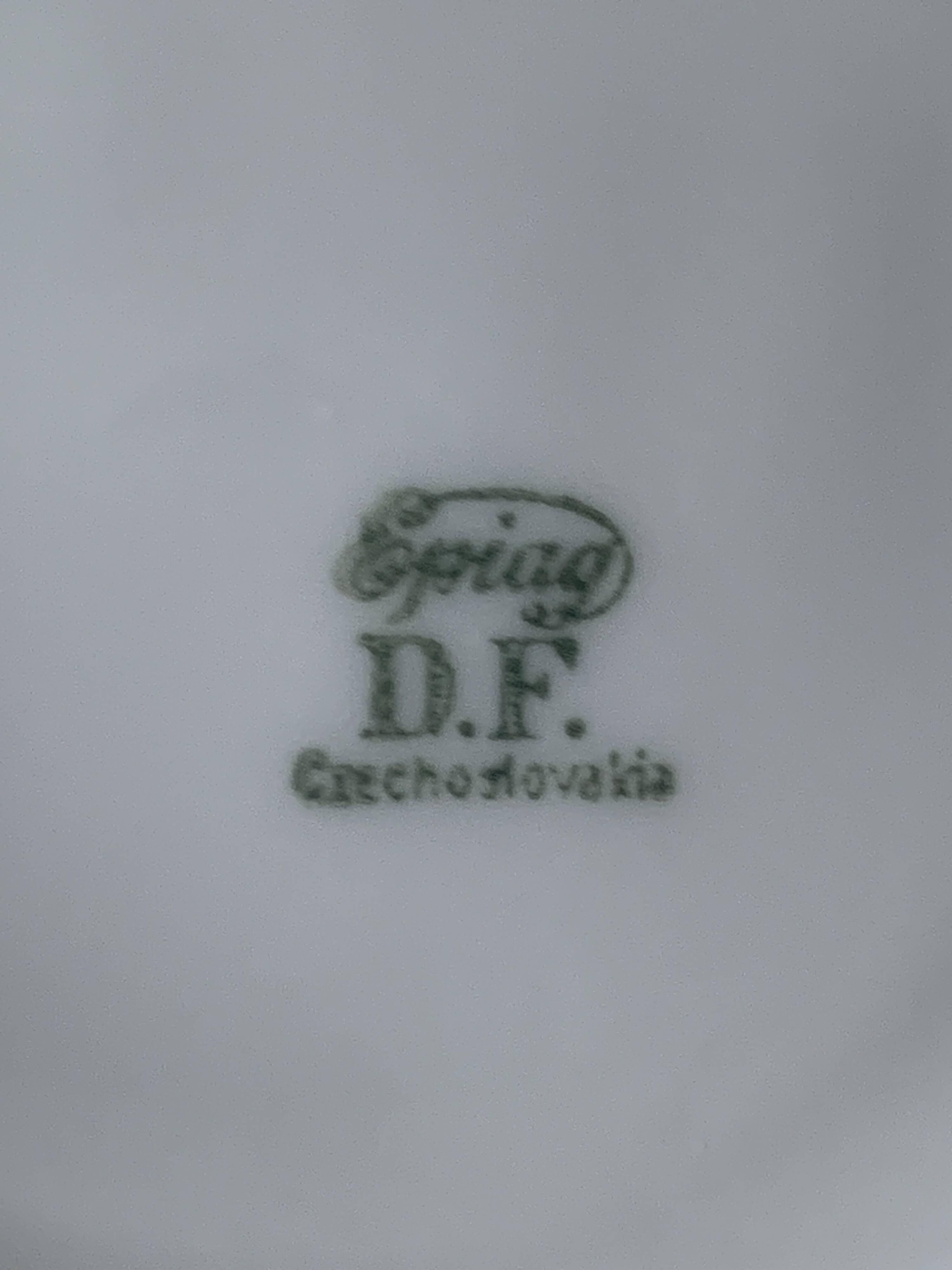 Epiag DF porcelain coffee service