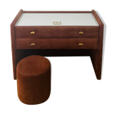 Velvet dressing table from the 70s