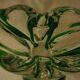 Crystal ashtray bowl in Murano style