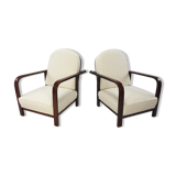 Paire de fauteuils par Thonet années 1930