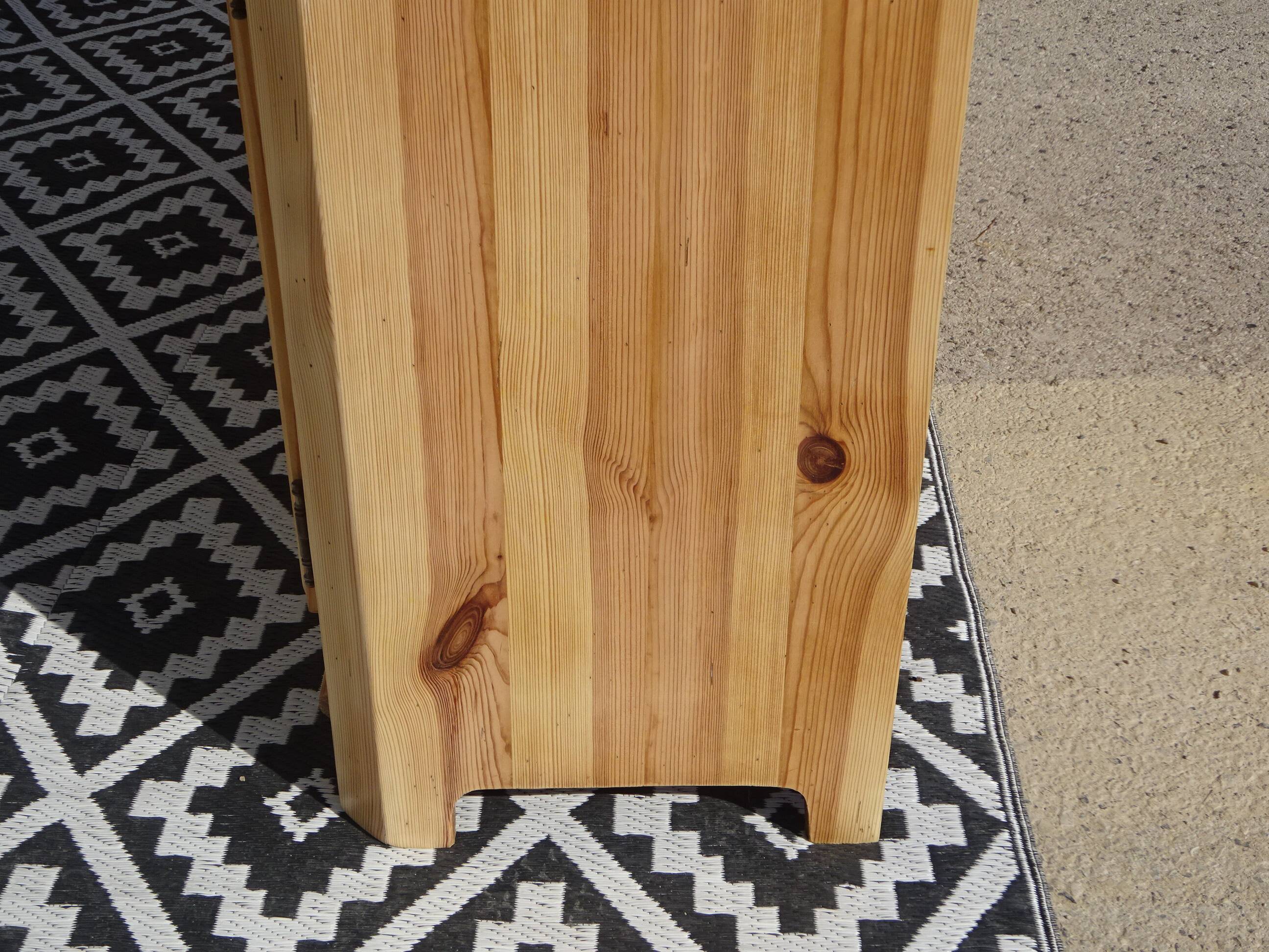 natural pine enfilade